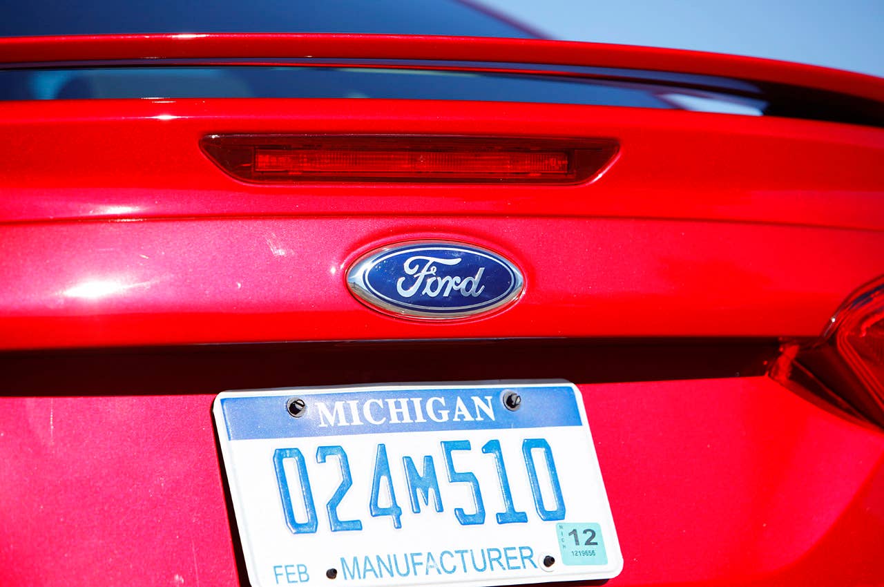 2012 Ford Focus rear detail