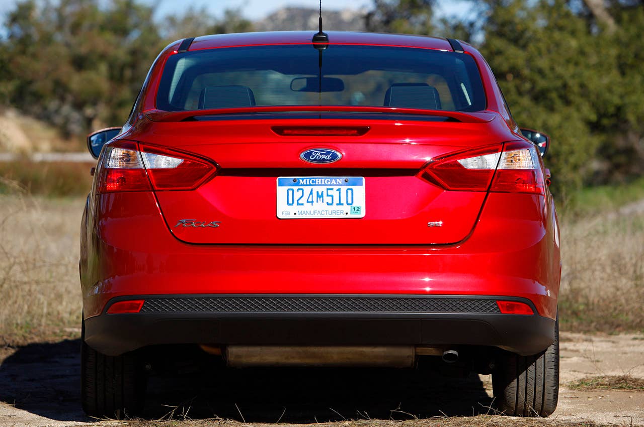 2012 Ford Focus rear view