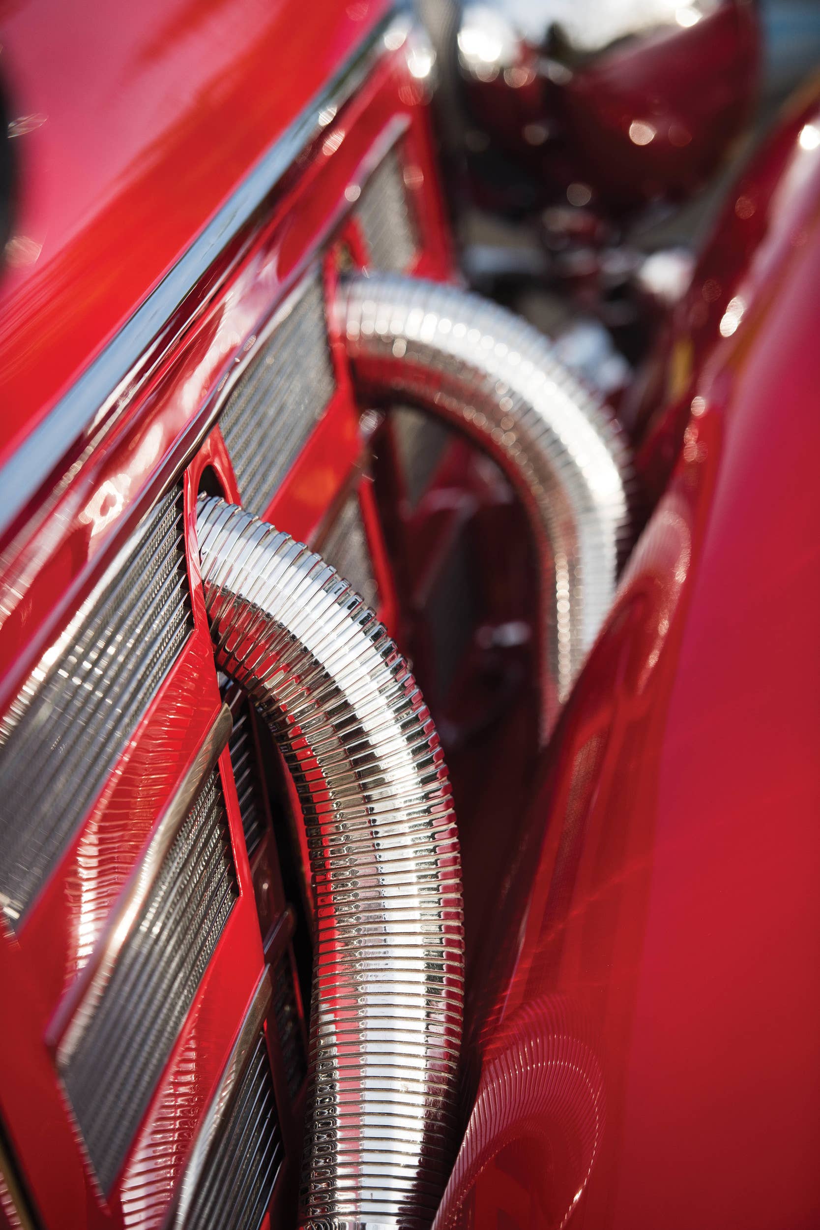 1937 Mercedes-Benz 540K Special Roadster pipes detail