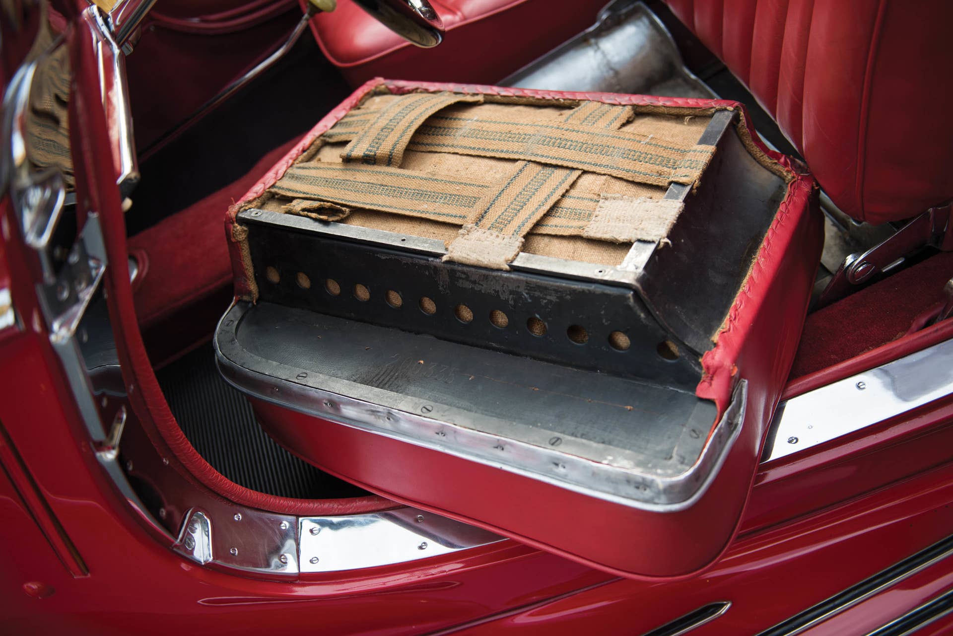 1937 Mercedes-Benz 540K Special Roadster seat cushion