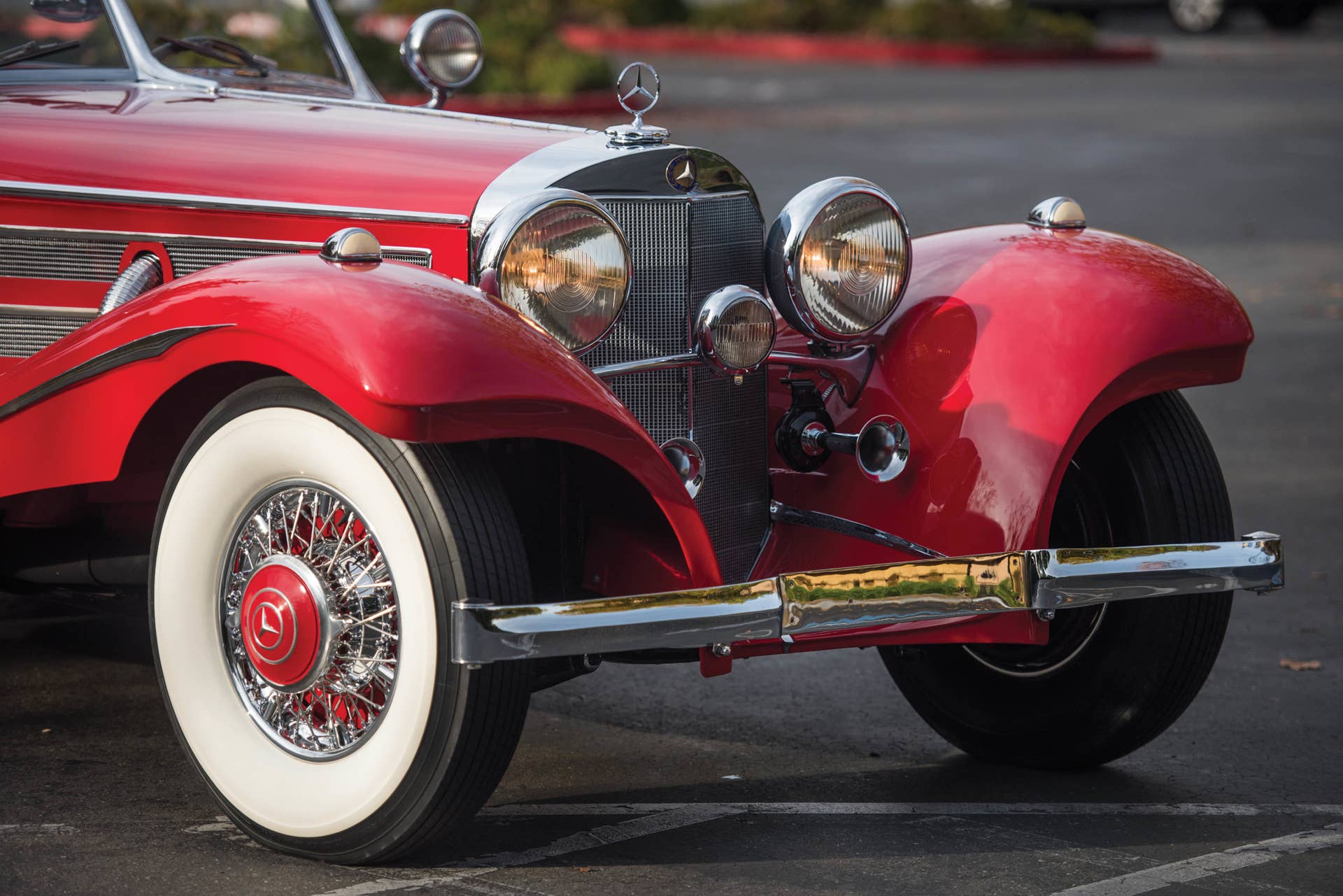1937 Mercedes-Benz 540K Special Roadster front detail
