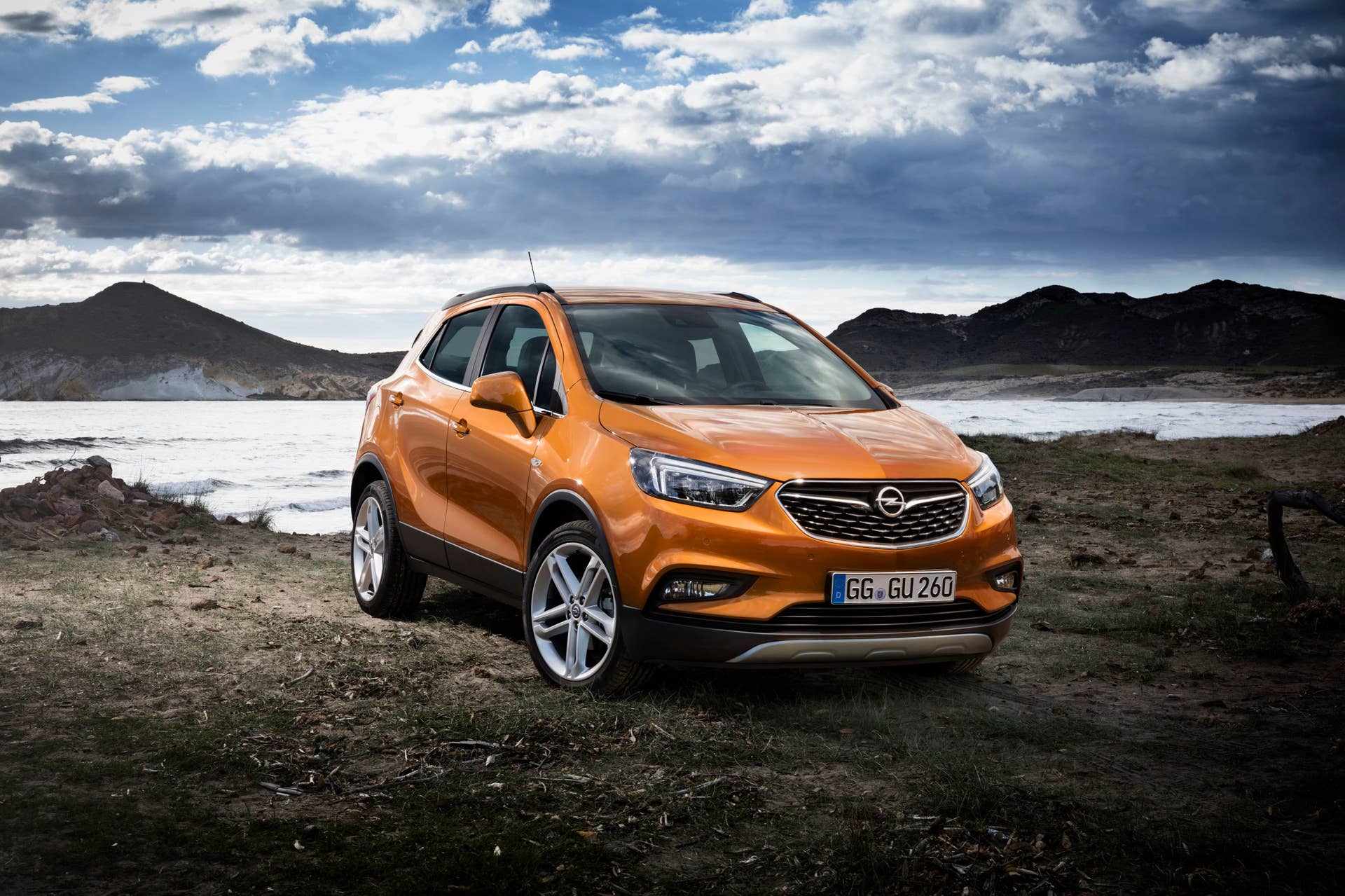 opel mokka x three quarters
