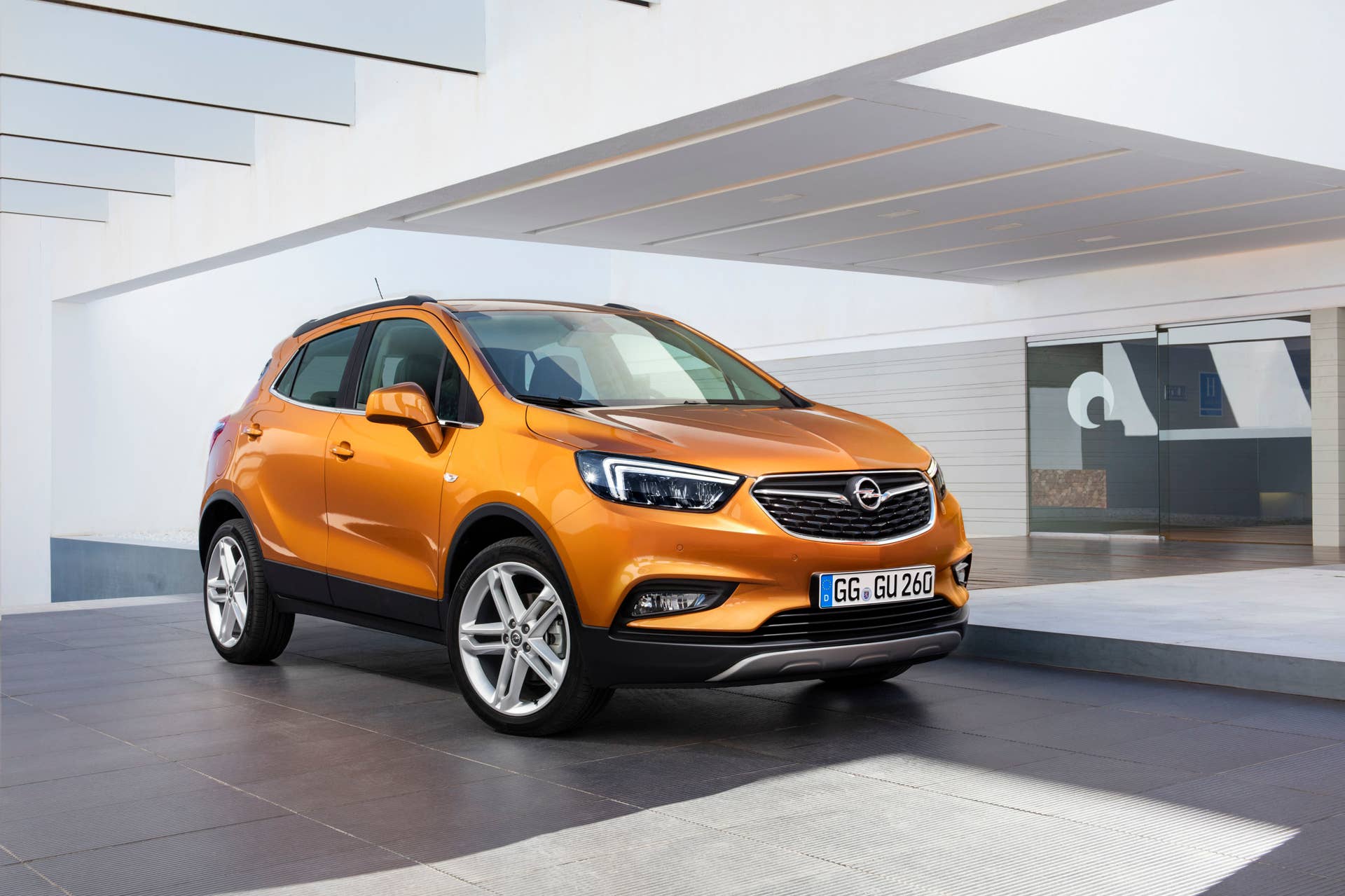 opel mokka x front end