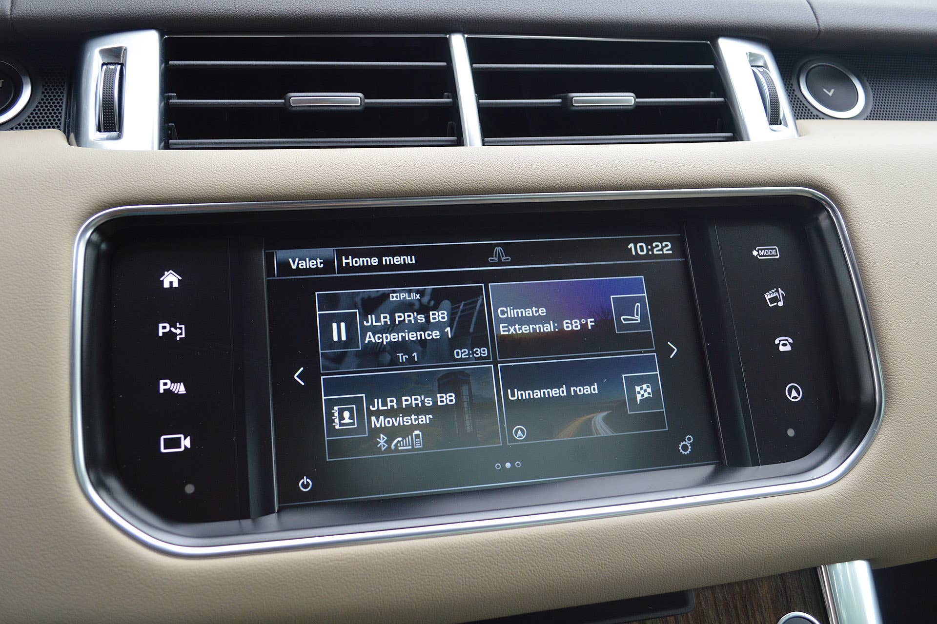 2016 Land Rover Range Rover Sport Td6 infotainment system