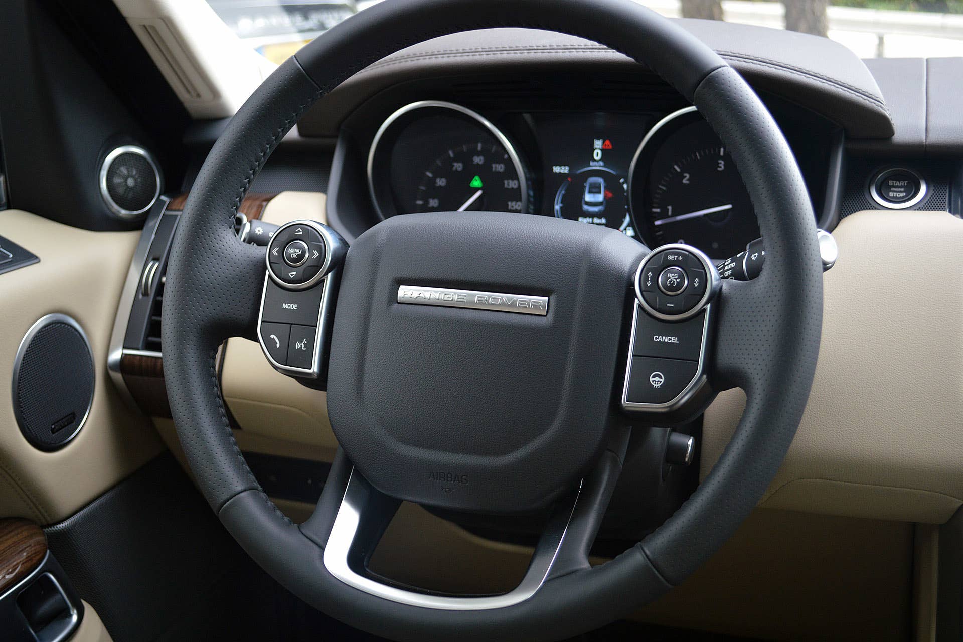 2016 Land Rover Range Rover Sport Td6 steering wheel