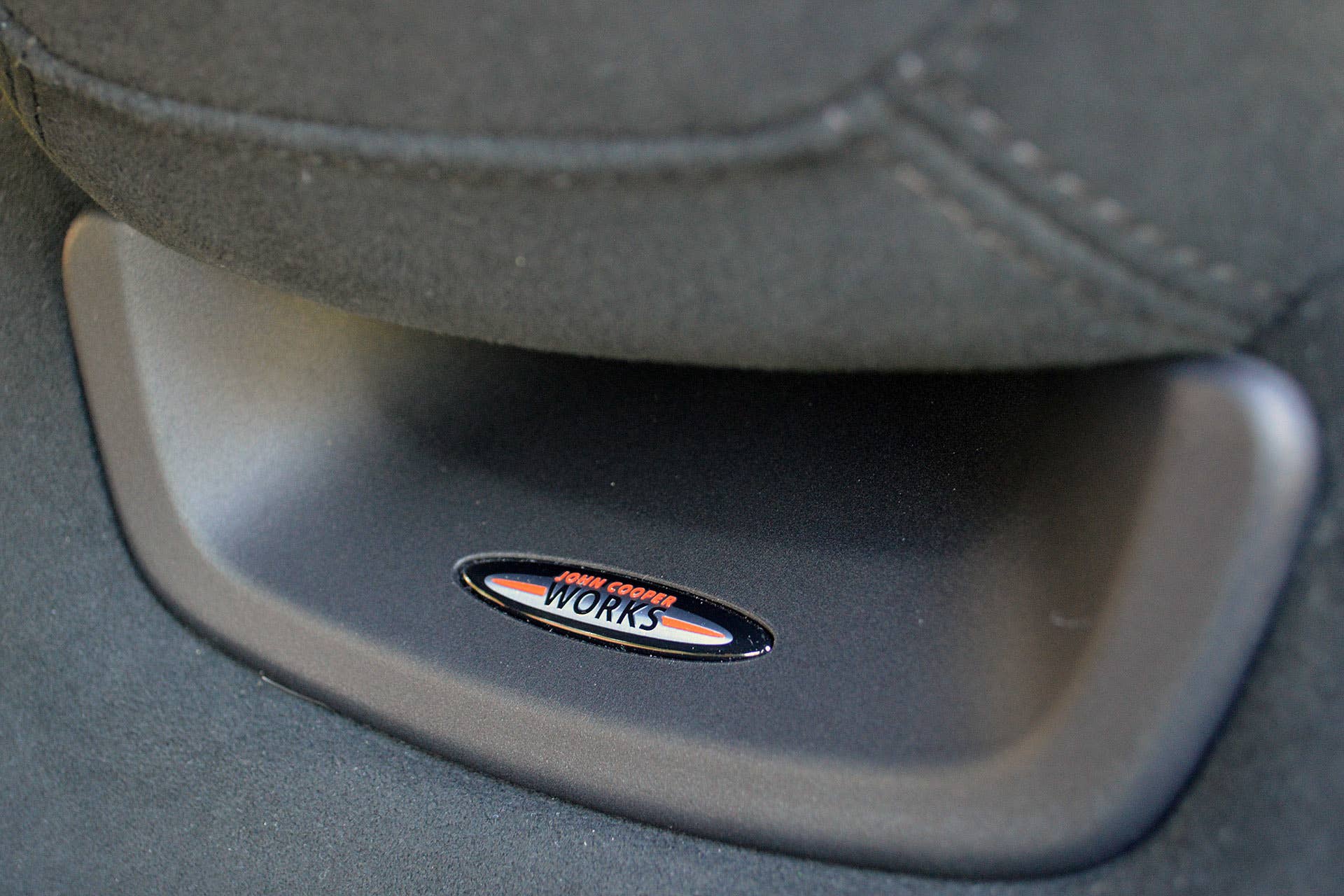 2015 Mini John Cooper Works Hardtop badge