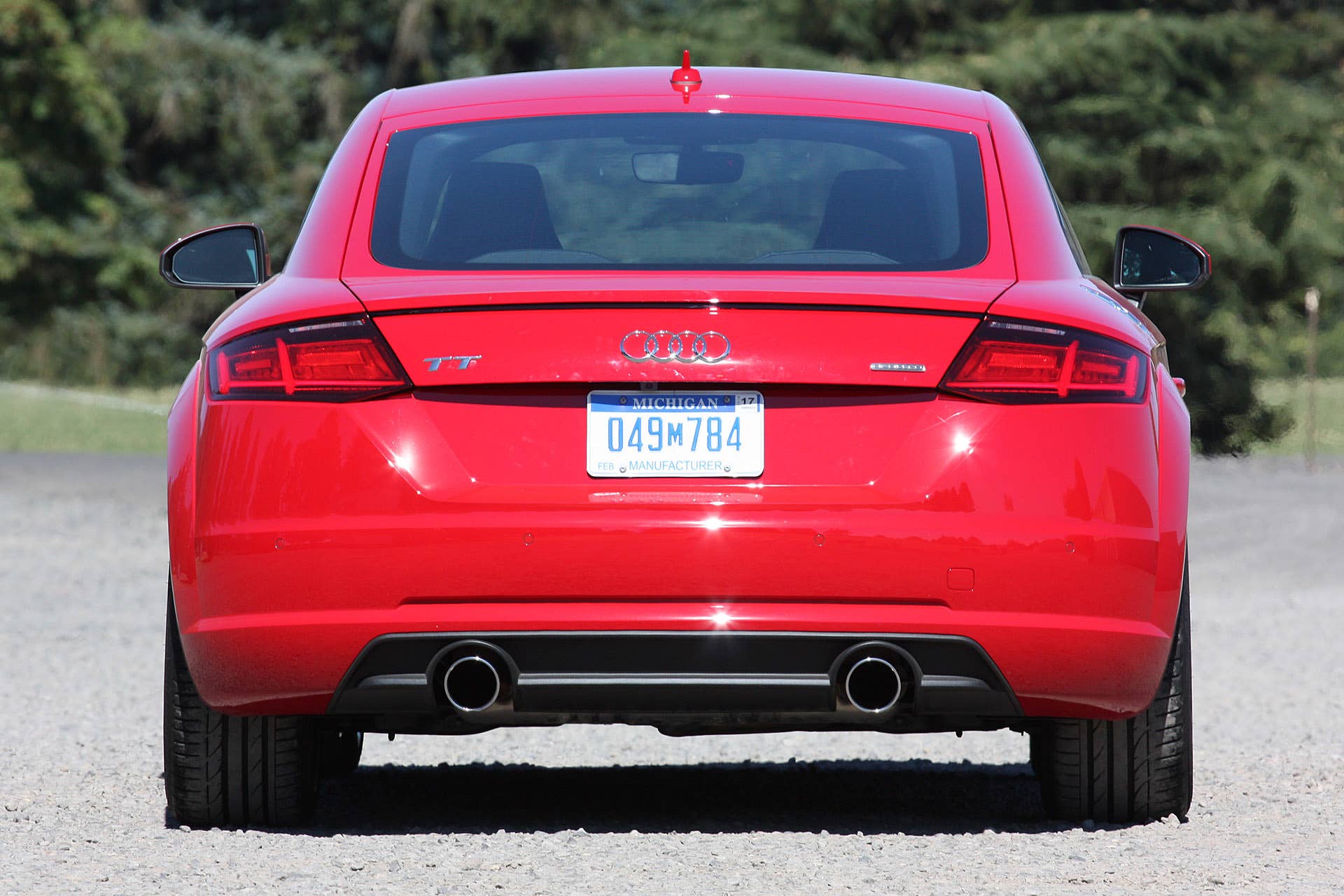 2016 Audi TT rear view