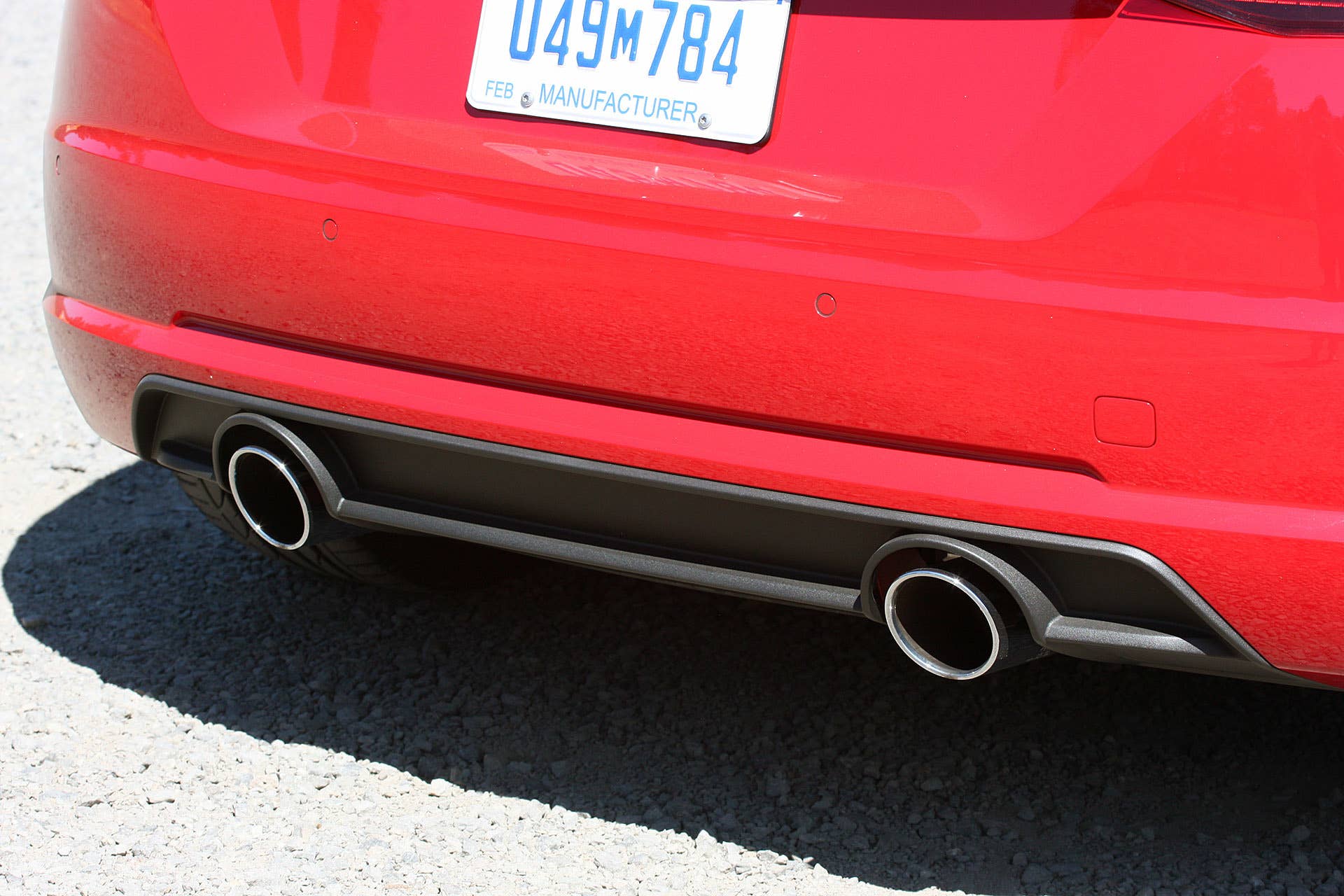 2016 Audi TT rear fascia
