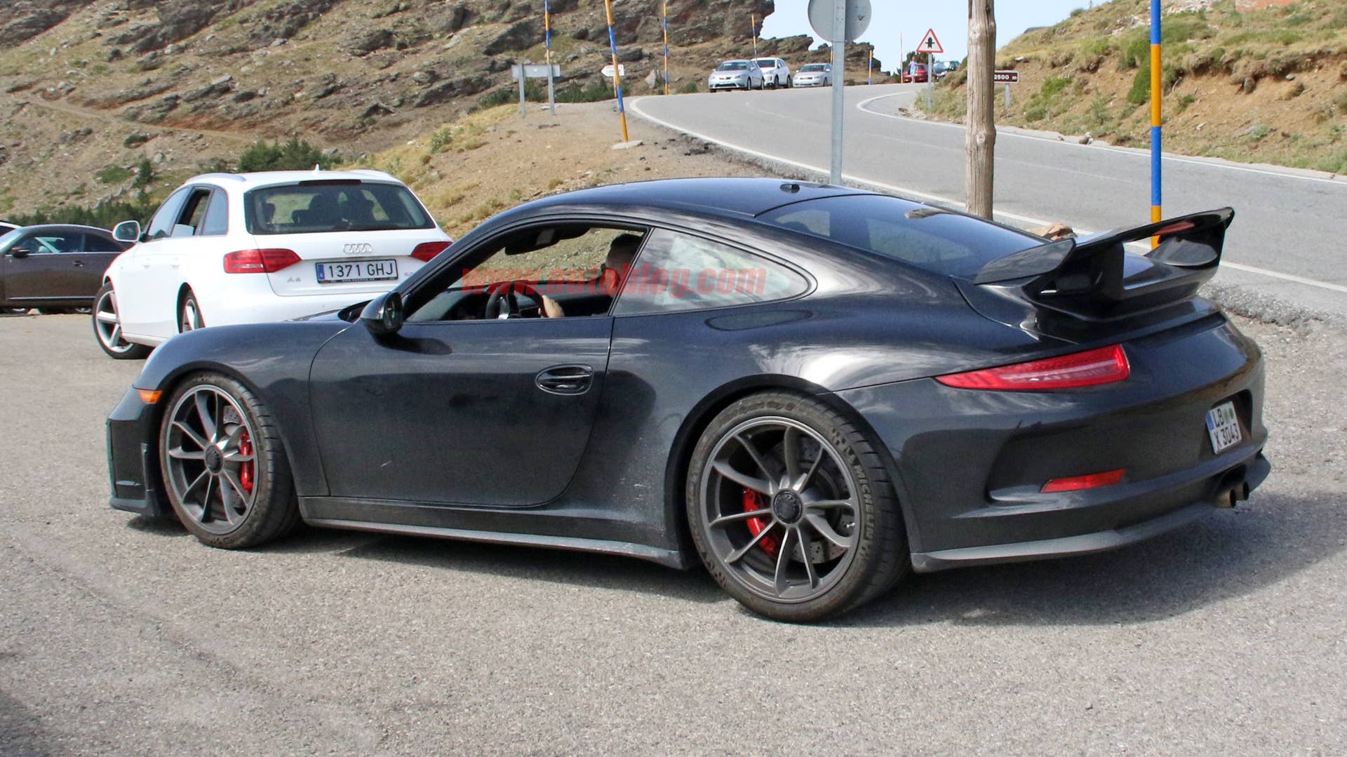 Porsche 911 GT3 Spy Photo