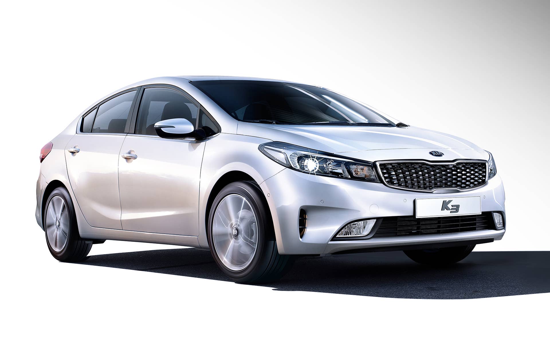 2017 Kia K3 front 3/4