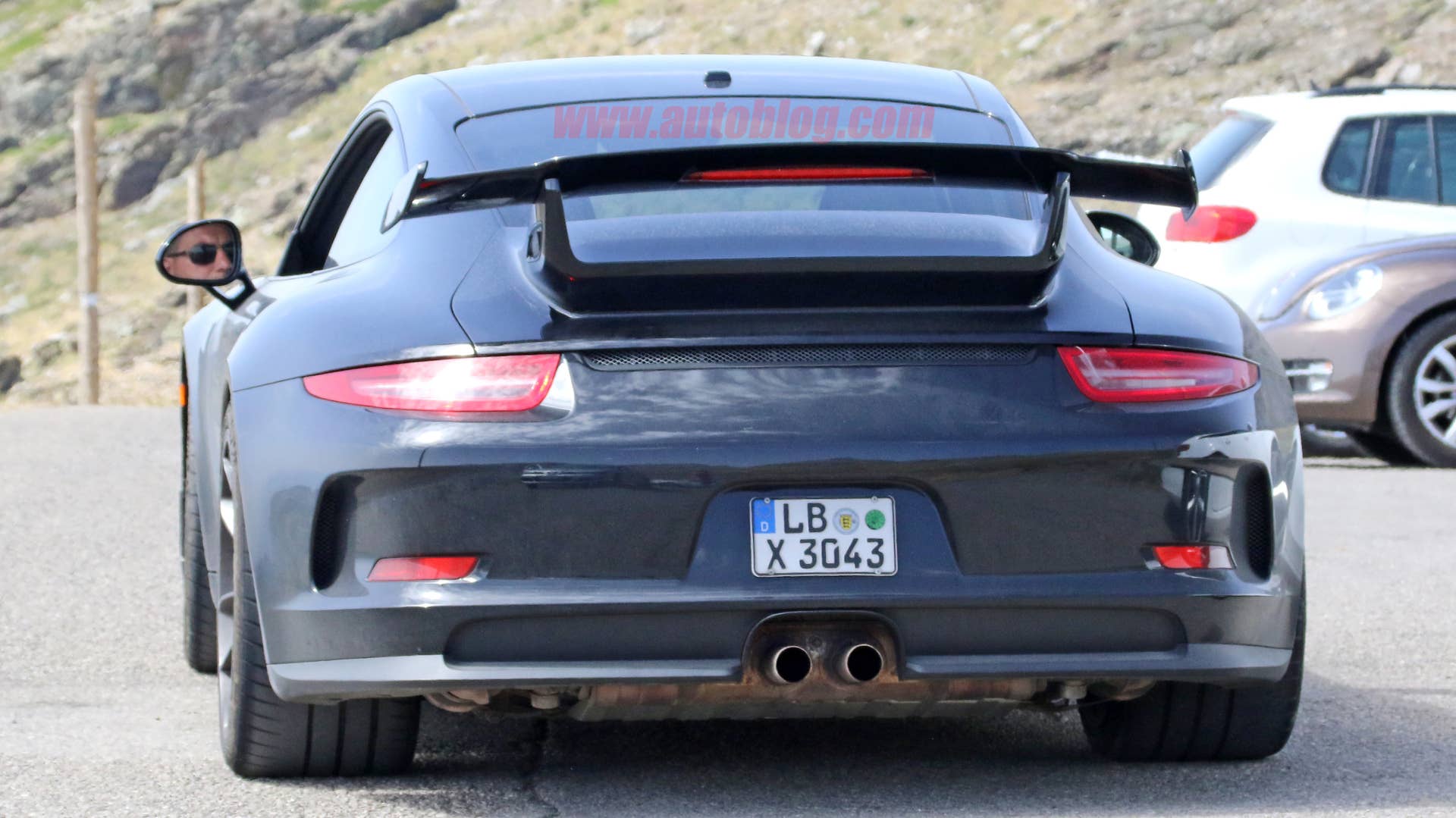 Porsche 911 GT3 Spy Photo