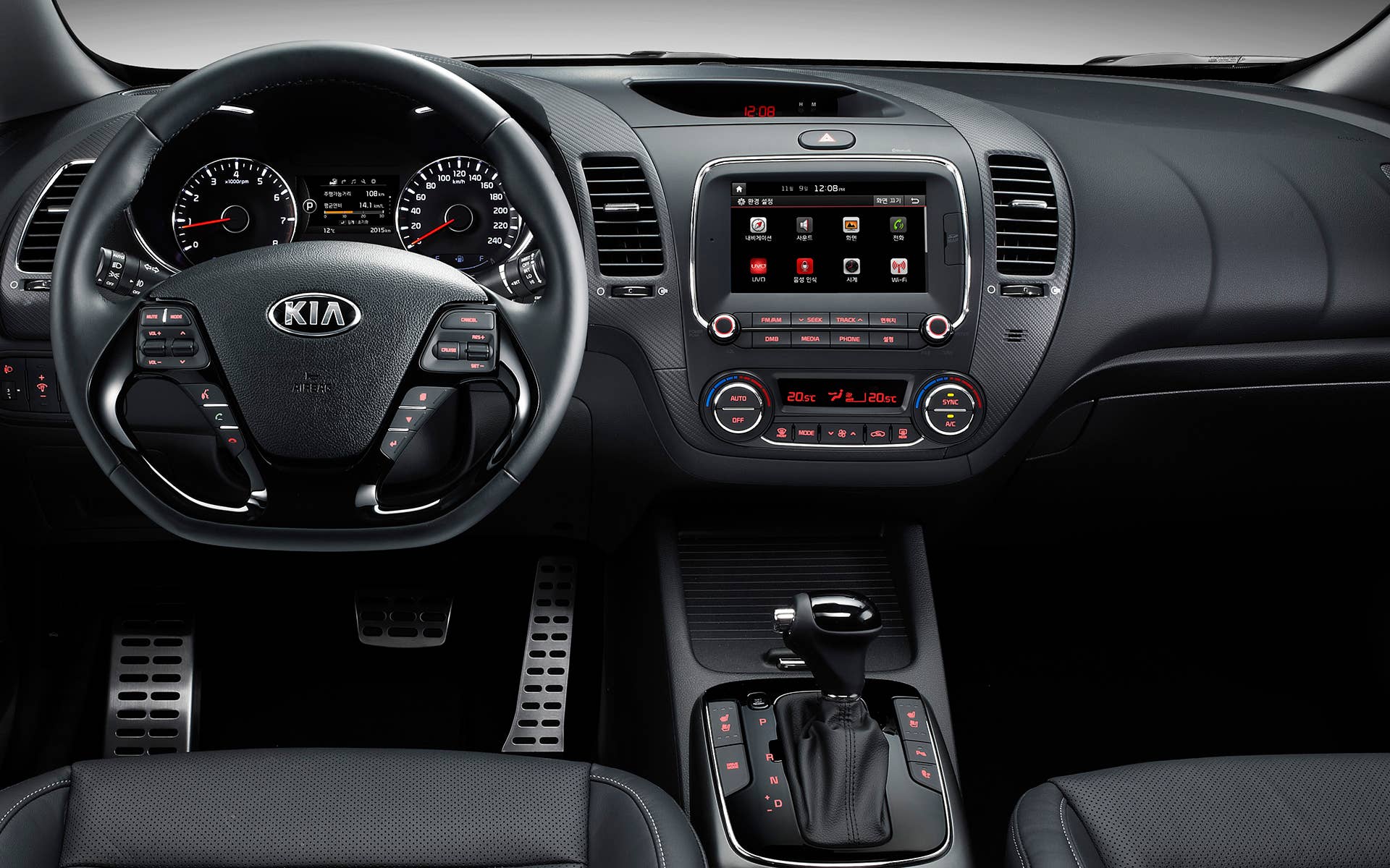 2017 Kia K3 Forte dashboard