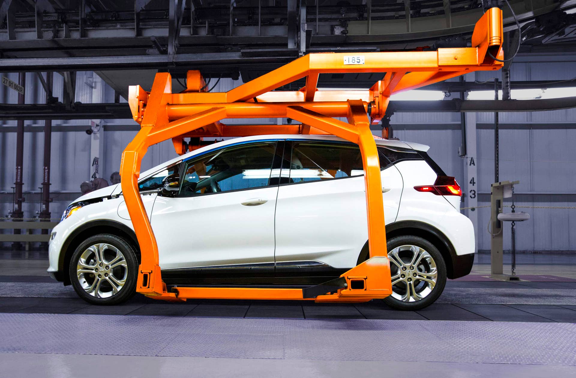 Pre-production for the all-new 2017 Chevrolet Bolt EV is underway. Chevrolet Bolt EV engineers are working alongside GMâs Orion Township, Mich. assembly plant workers to finalize testing of plant tools and processes in preparation for the for start of retail production at the end of this year. âWeâre at another critical and important point in the development of the Bolt EV,â said Josh Tavel, Bolt EV Chief Engineer. âWeâve moved from working in math and building cars by hand to building Bolt EVâs on the line. Weâre now testing the tooling used in the plant so that we deliver high quality 200-plus mile EV that our customers are eagerly anticipating.â