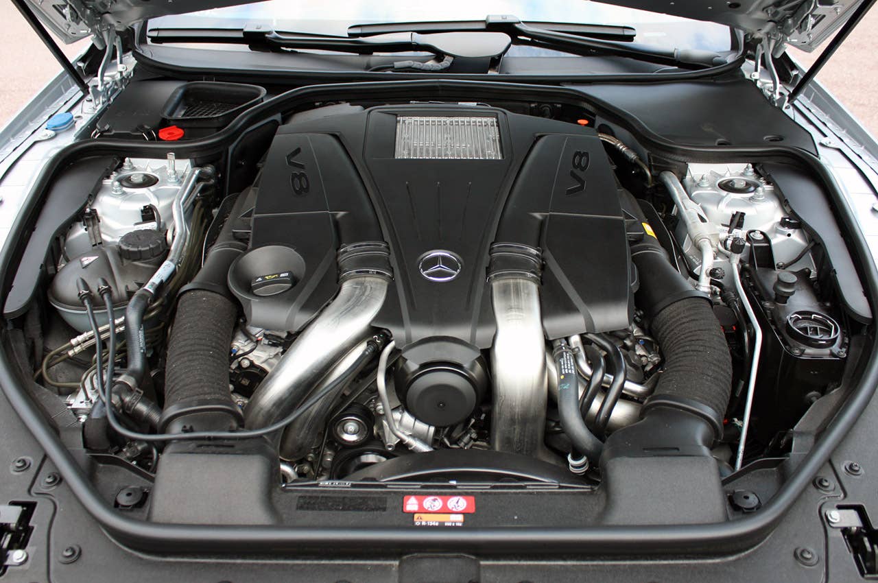 2013 Mercedes SL550 engine