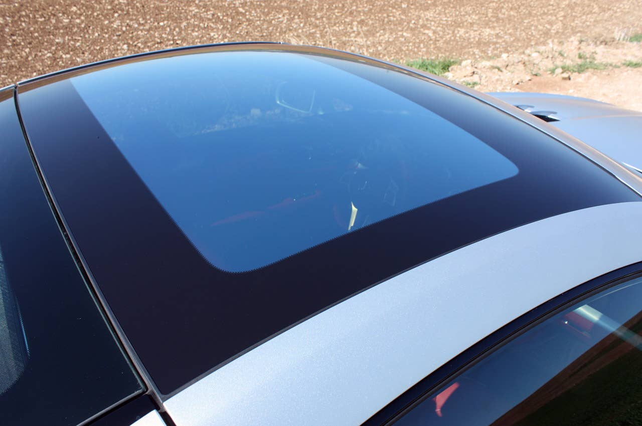 2013 Mercedes SL550 roof