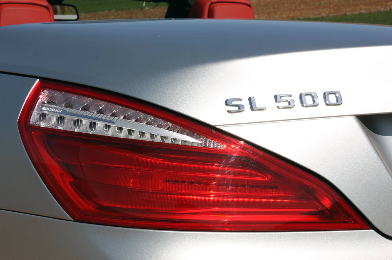 2013 Mercedes SL550 taillight