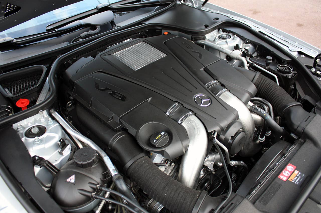 2013 Mercedes SL550 engine