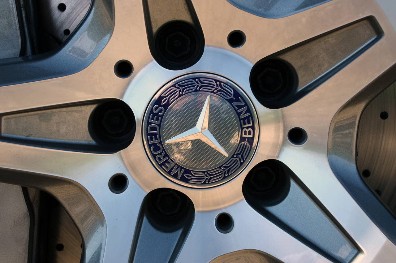 2013 Mercedes SL550 wheel detail