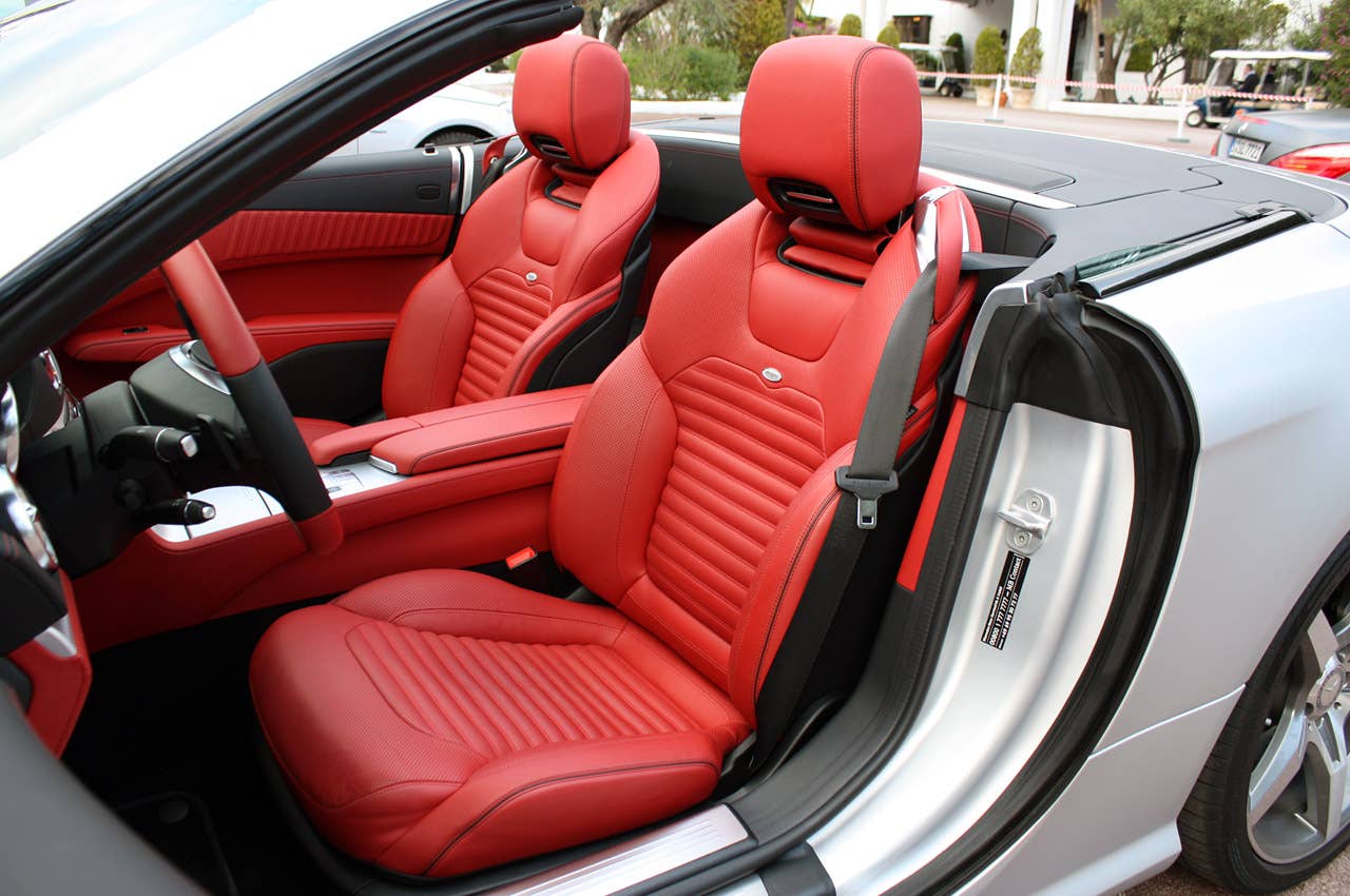 2013 Mercedes SL550 seats