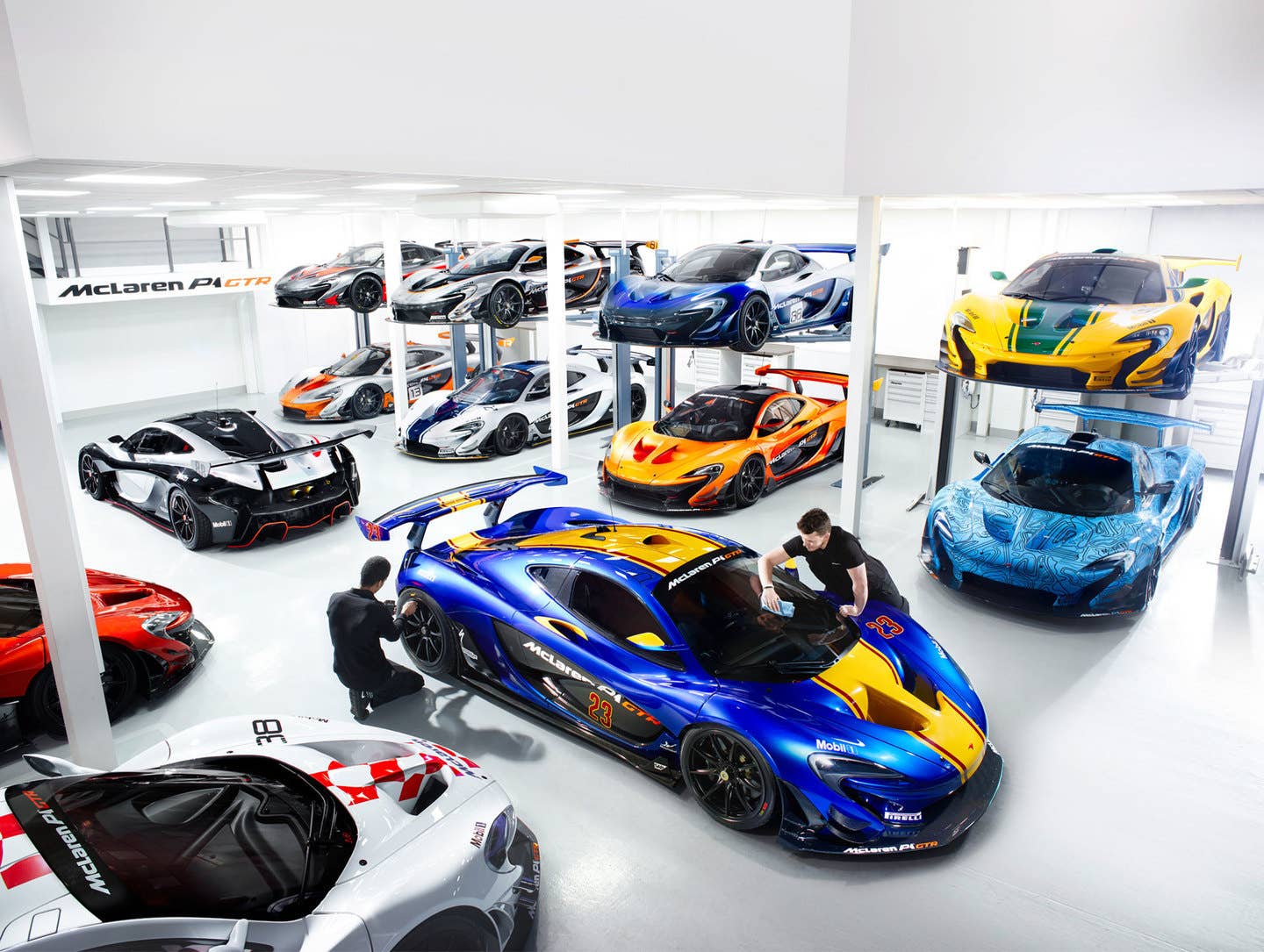 McLaren P1 GTR Workshop