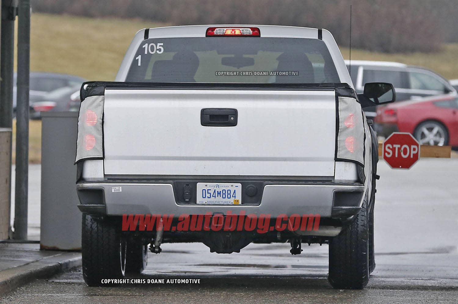 2017 Chevrolet Silverado spy shots
