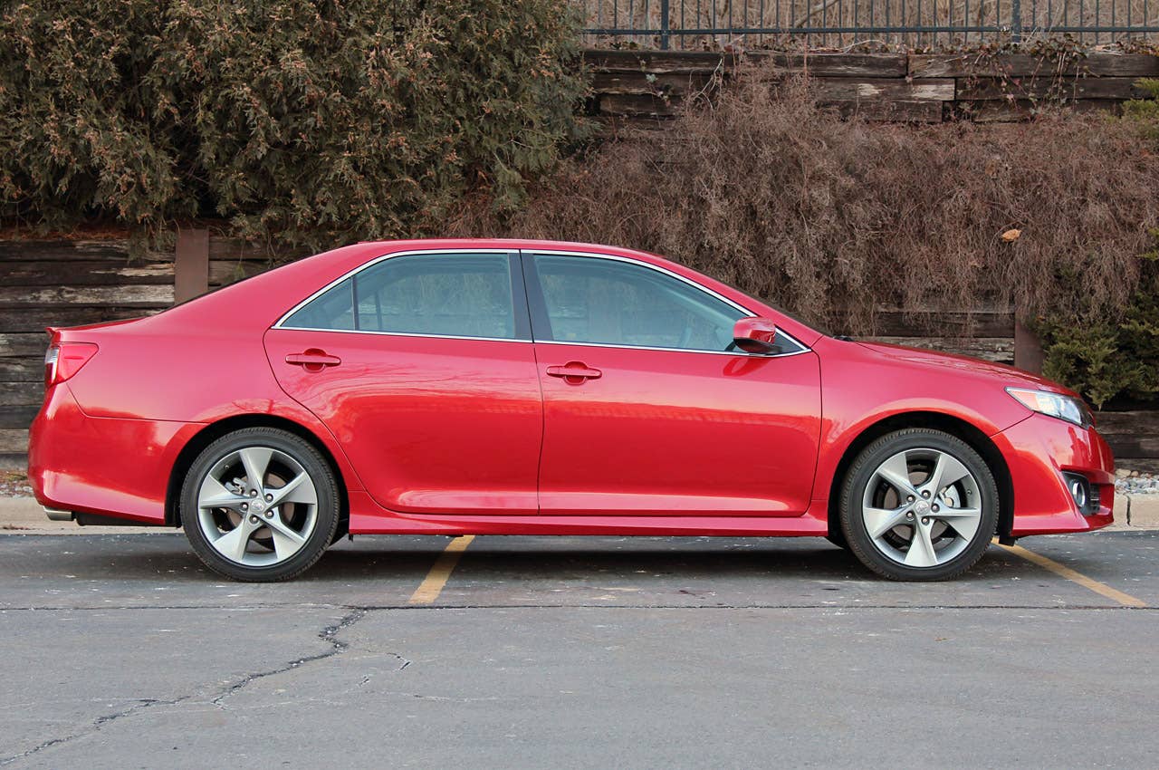 2012 Toyota Camry SE V6 side view