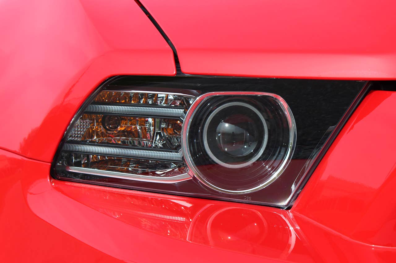 2013 Ford Mustang GT Convertible headlight