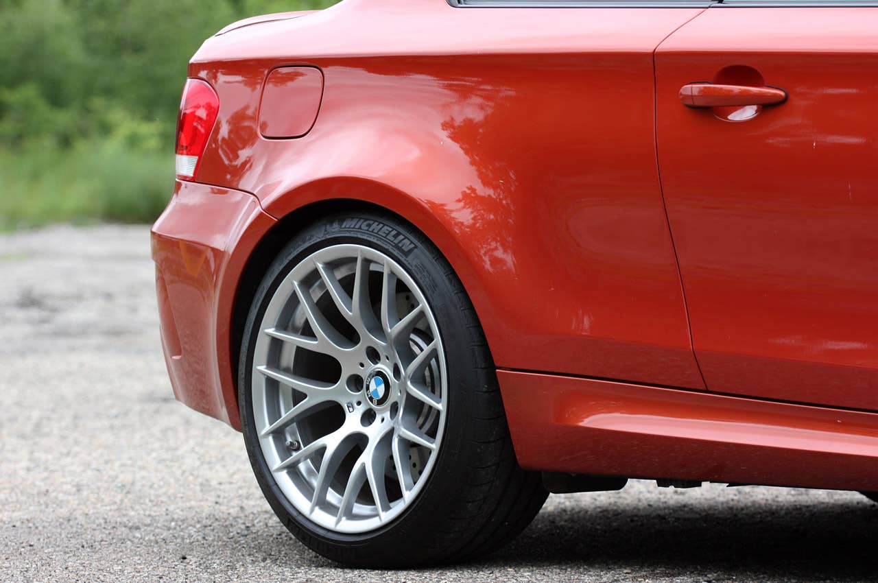 2011 BMW 1 Series M Coupe rear wheel