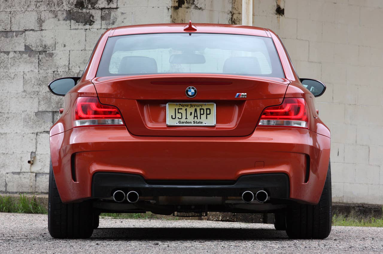 2011 BMW 1 Series M Coupe rear view