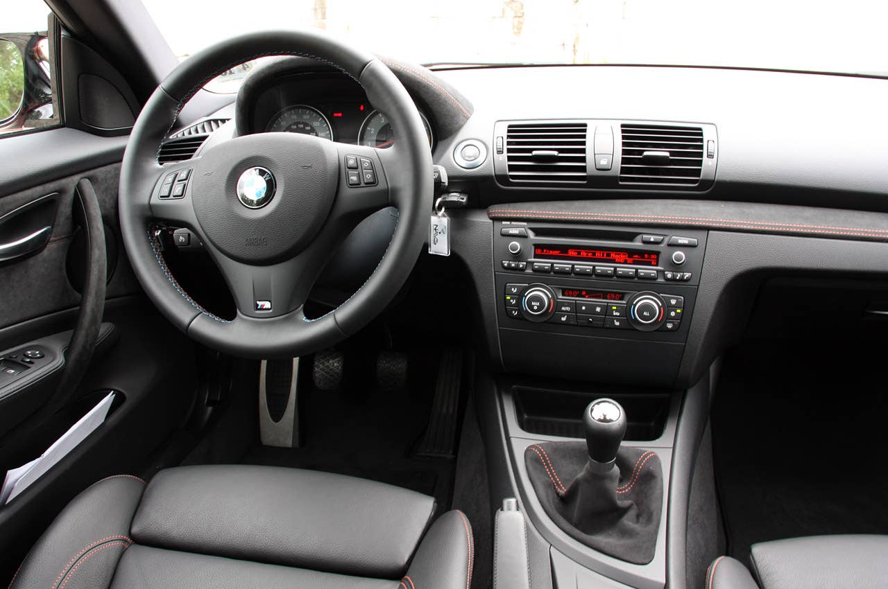 2011 BMW 1 Series M Coupe interior