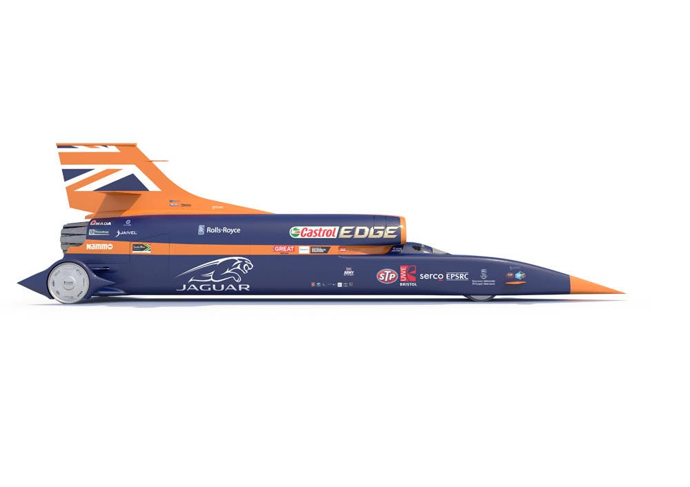 Bloodhound SSC rendering right side