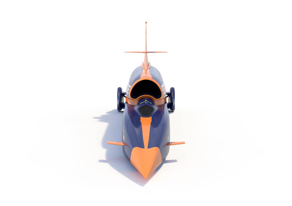 Bloodhound SSC rendering front top