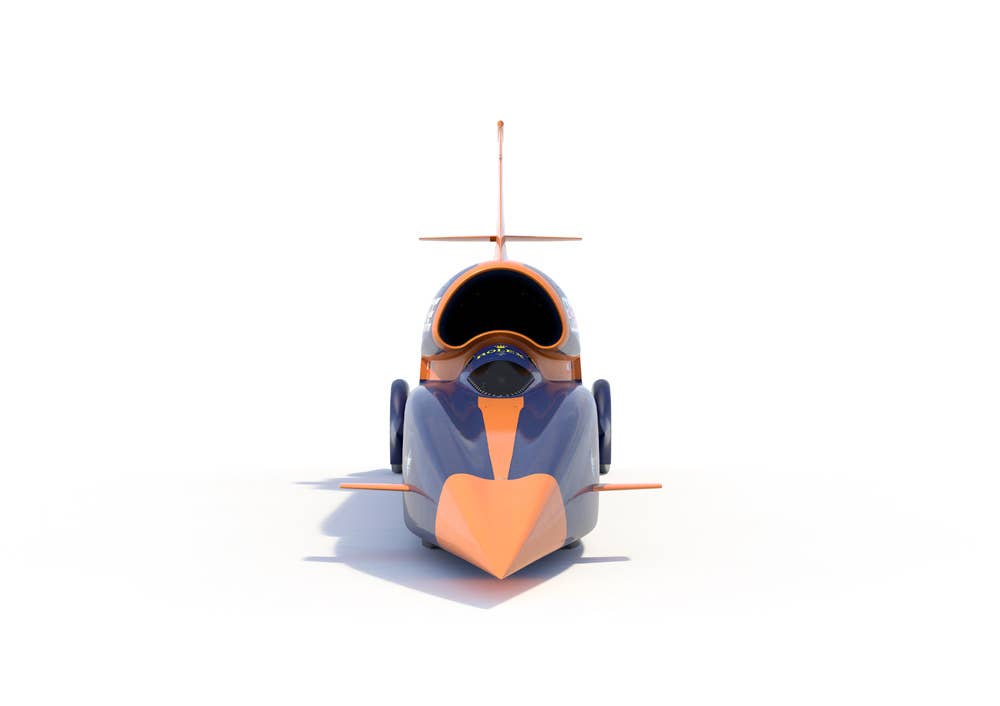 Bloodhound SSC rendering front