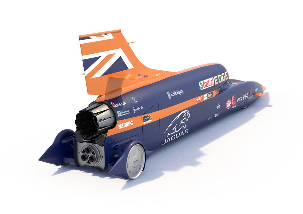 Bloodhound SSC rendering rear right top