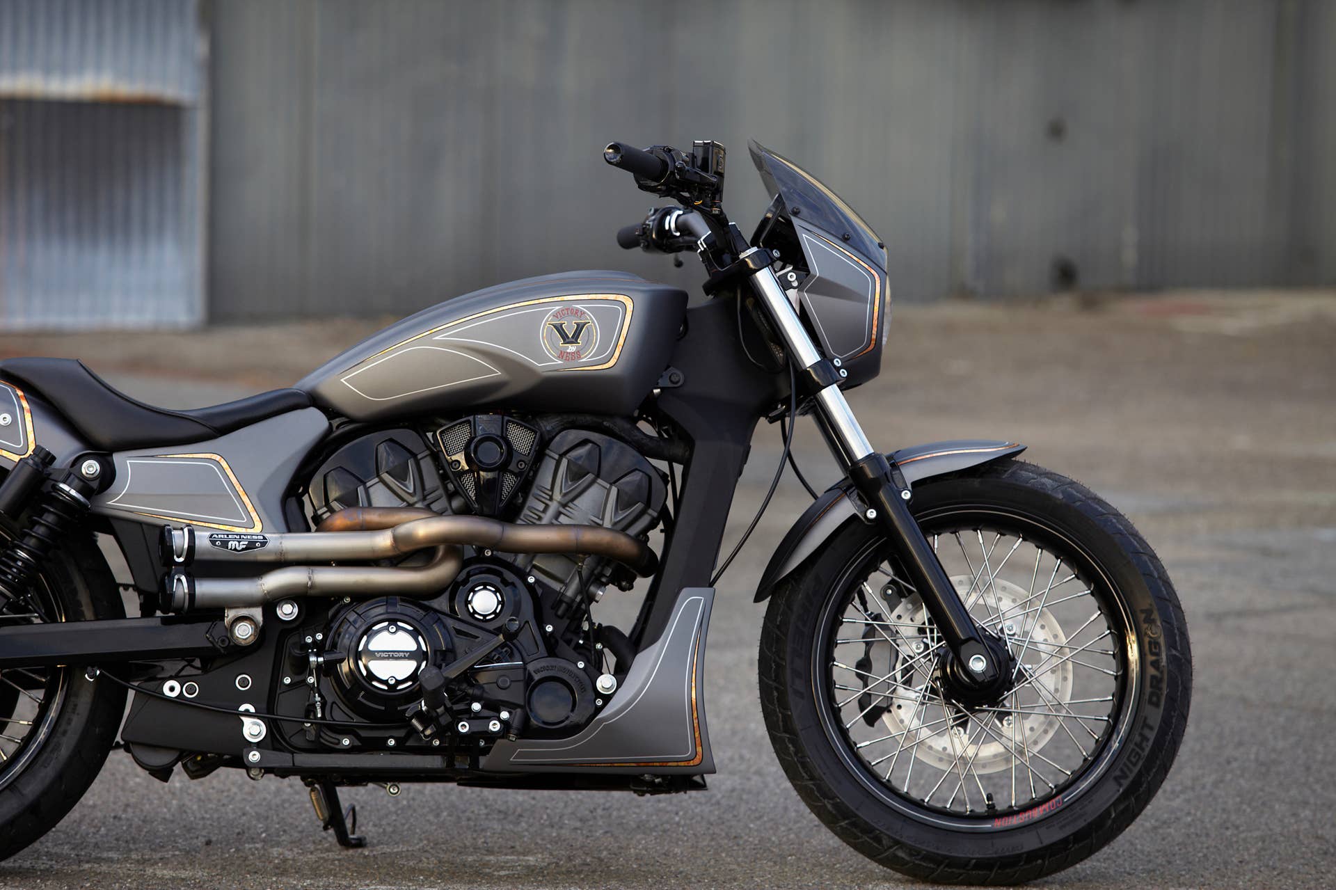 Victory Combustion Concept front detail