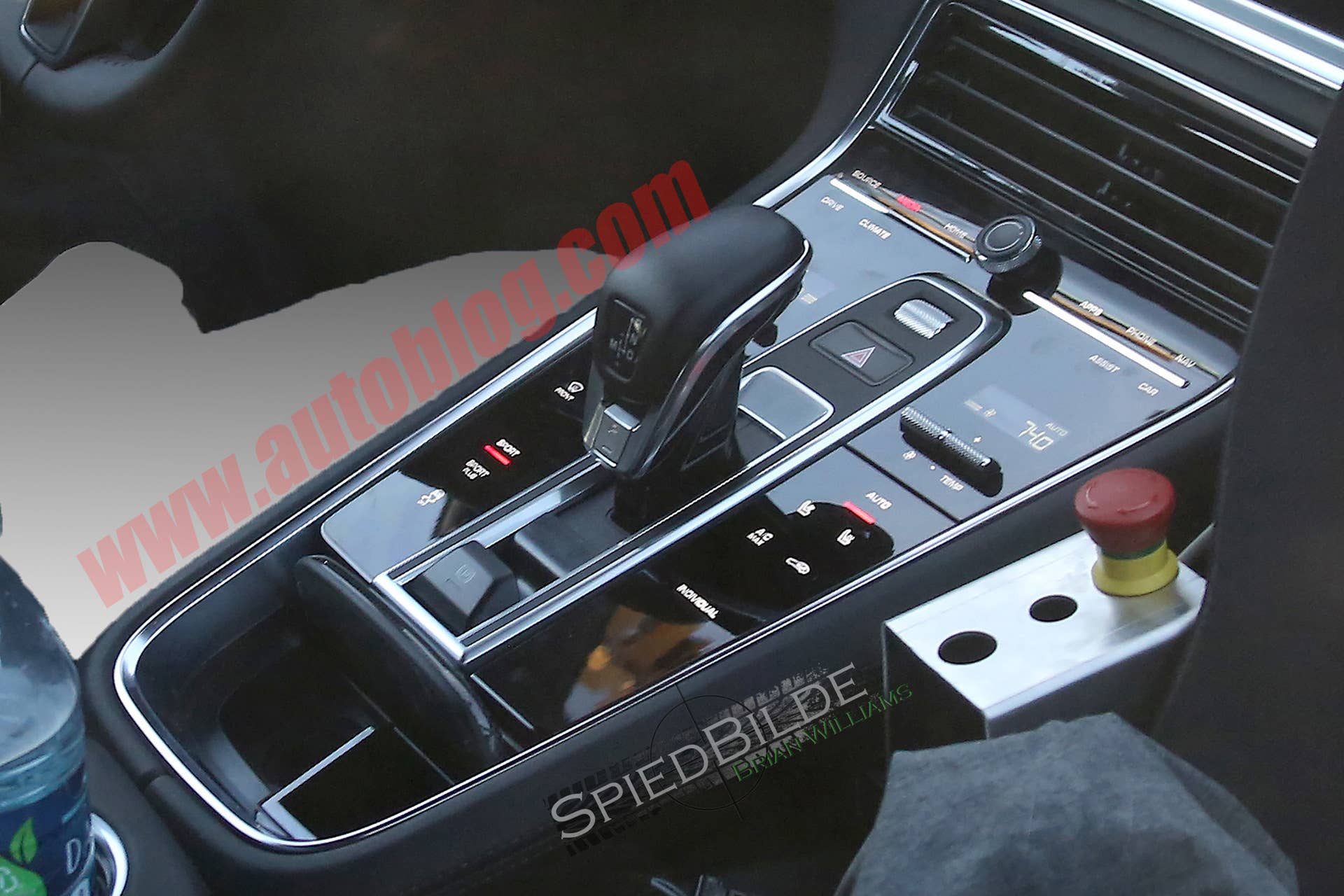 panamera porsche touch buttons sedan