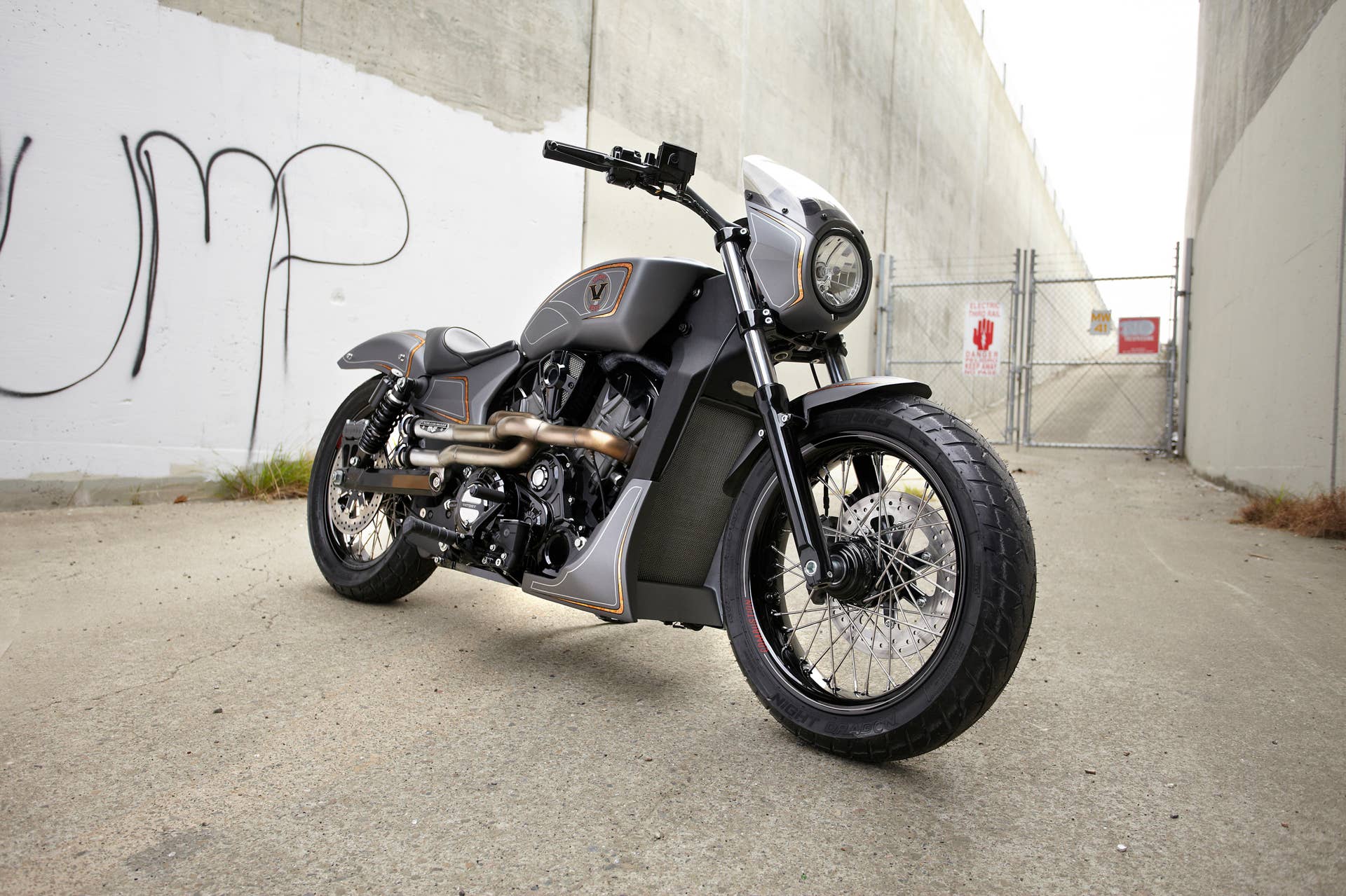 Victory Combustion Concept front 3/4