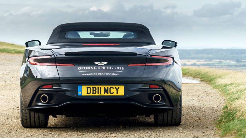 Aston Martin DB11 Volante Rear End Exterior