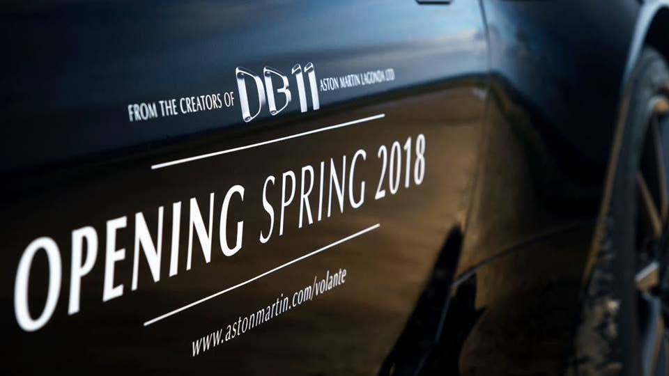 Aston Martin DB11 Volante Release Date Close Up