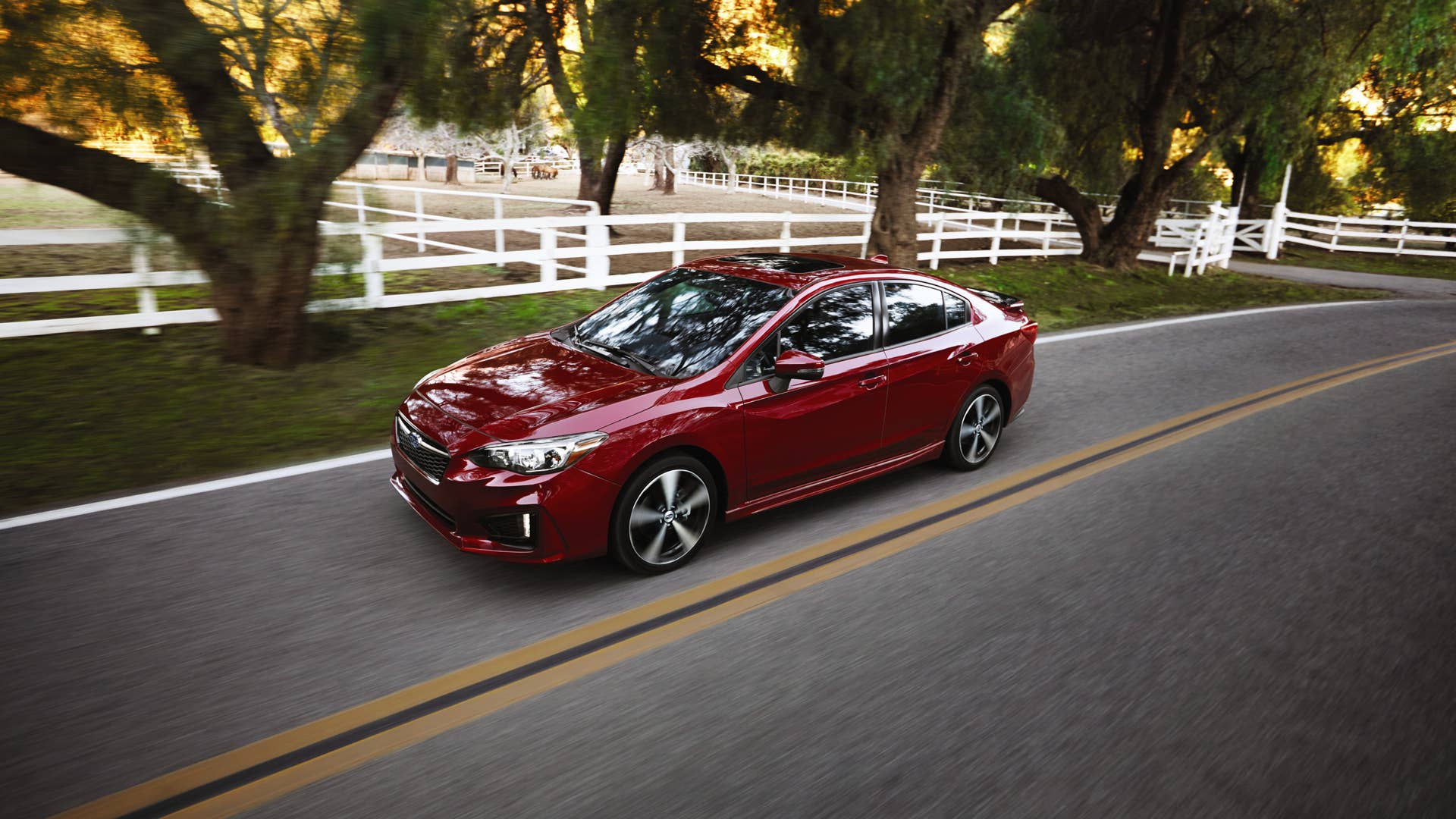 2017 Subaru Impreza Sedan Front Three Quarter