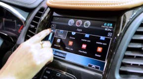 infotainment screen