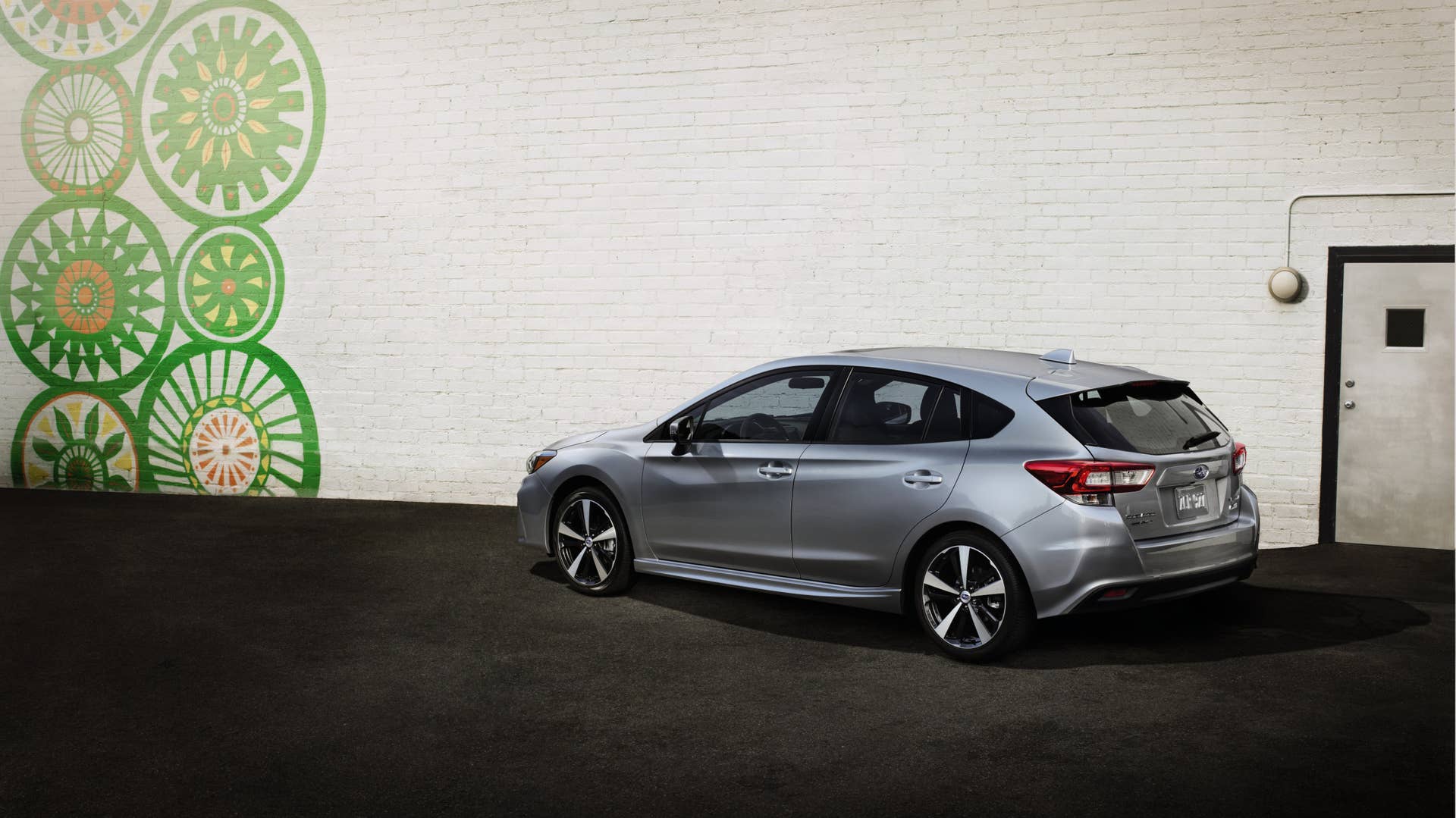 2017 Subaru Impreza Hatchback Rear Three Quarter Exterior