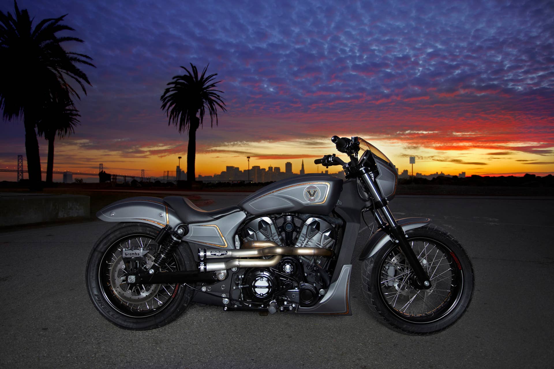 Victory Combustion Concept sunset