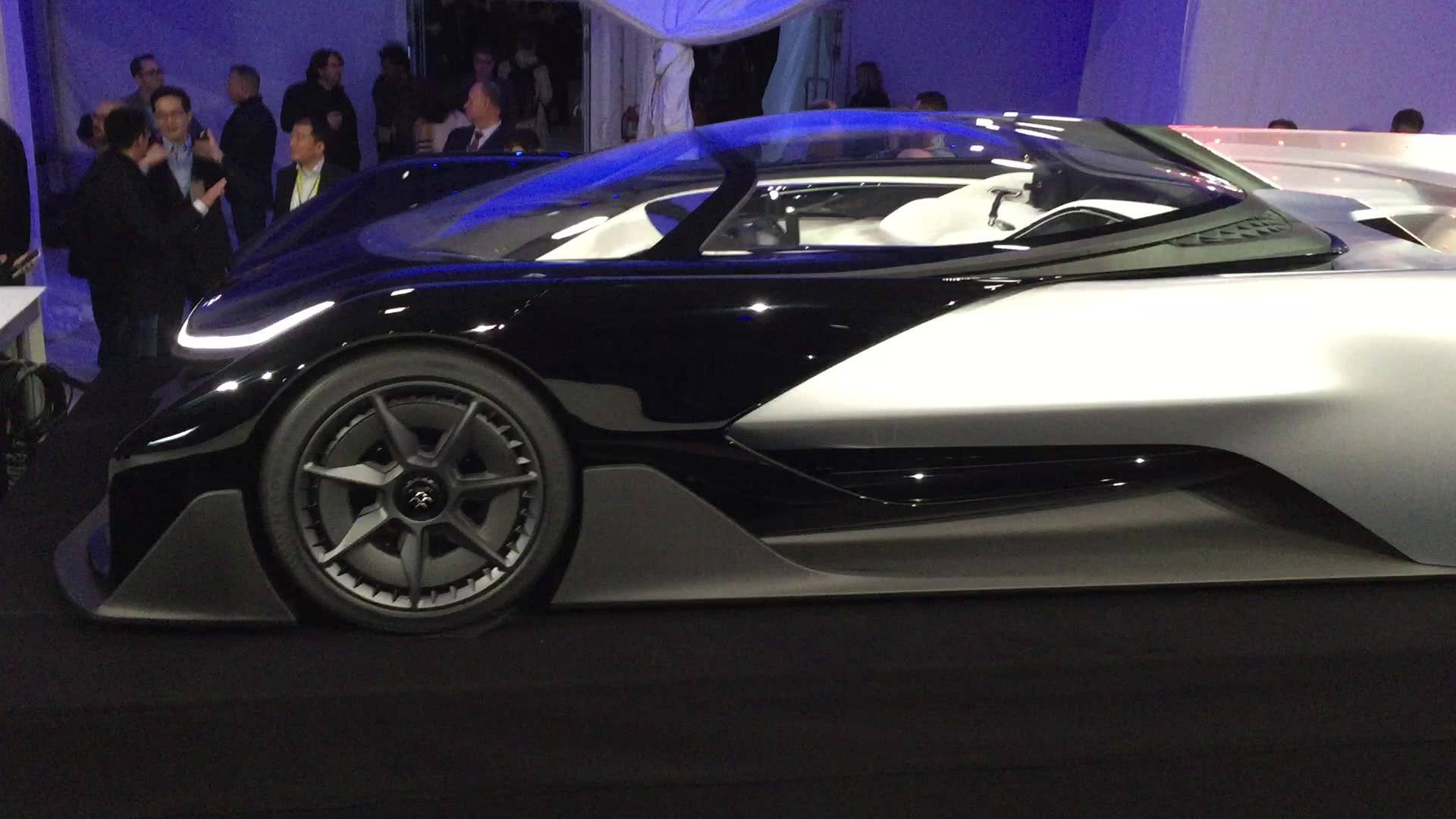 Faraday Future FFZERO1 at CES 2016 | Autoblog Short Cuts