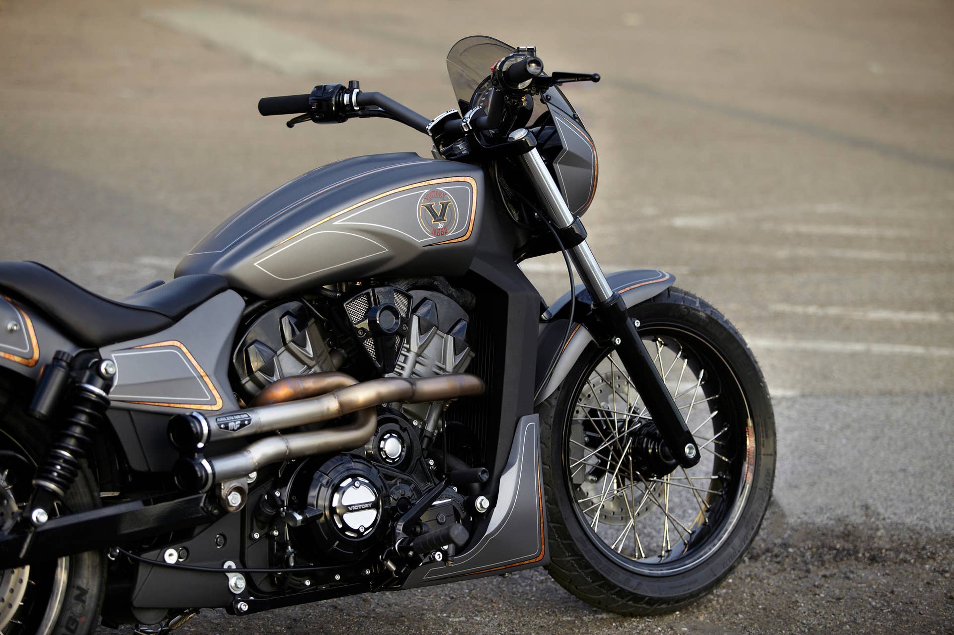 Victory Combustion Concept front end detail