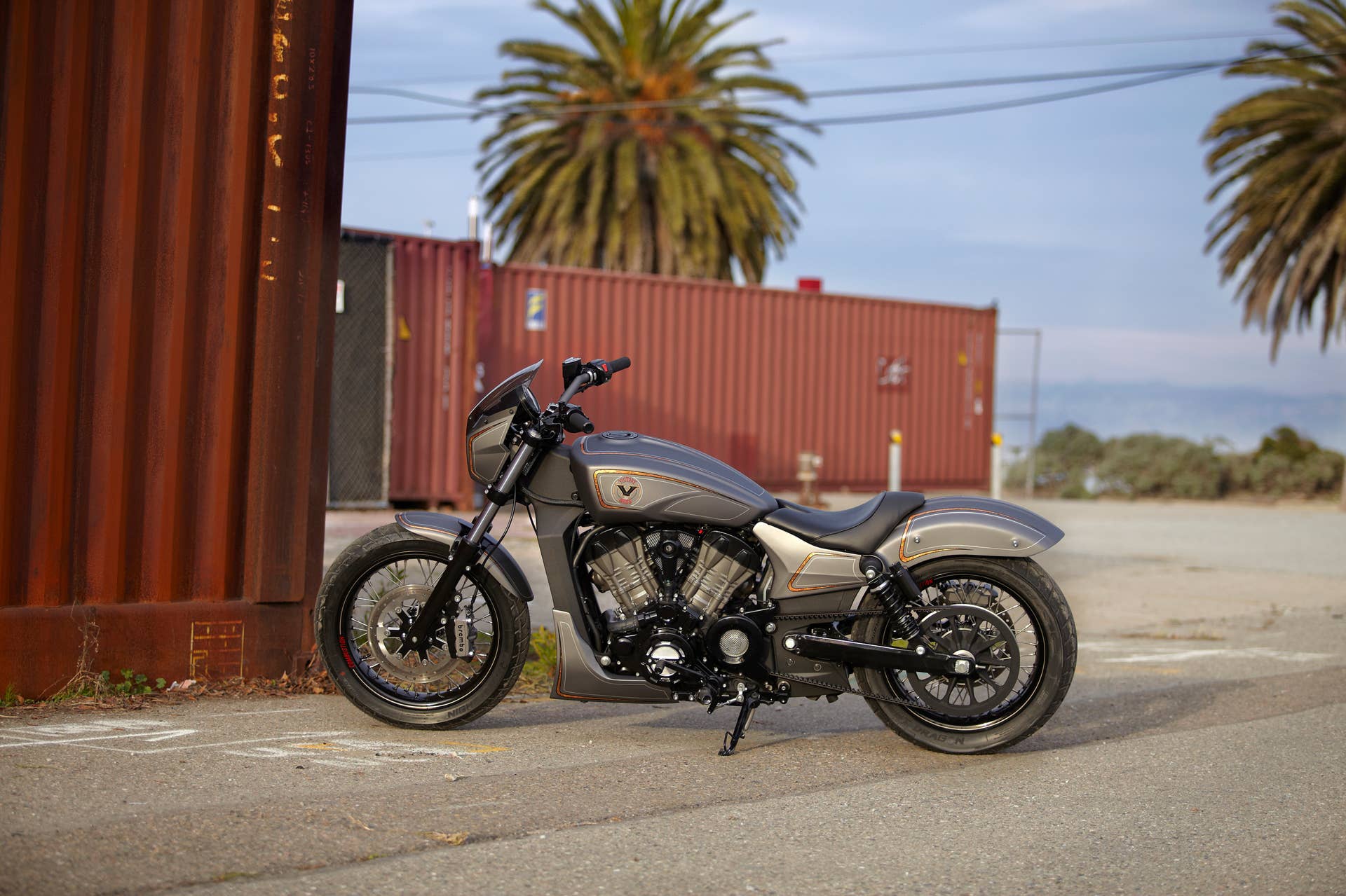 Victory Combustion Concept location rear 3/4