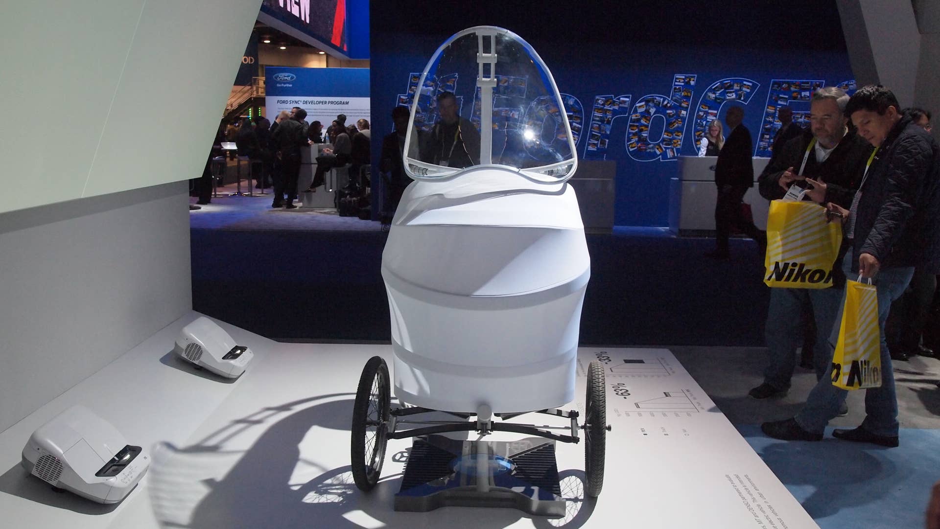 Persuasive Electric Vehicle (PEV) from Denso and MIT