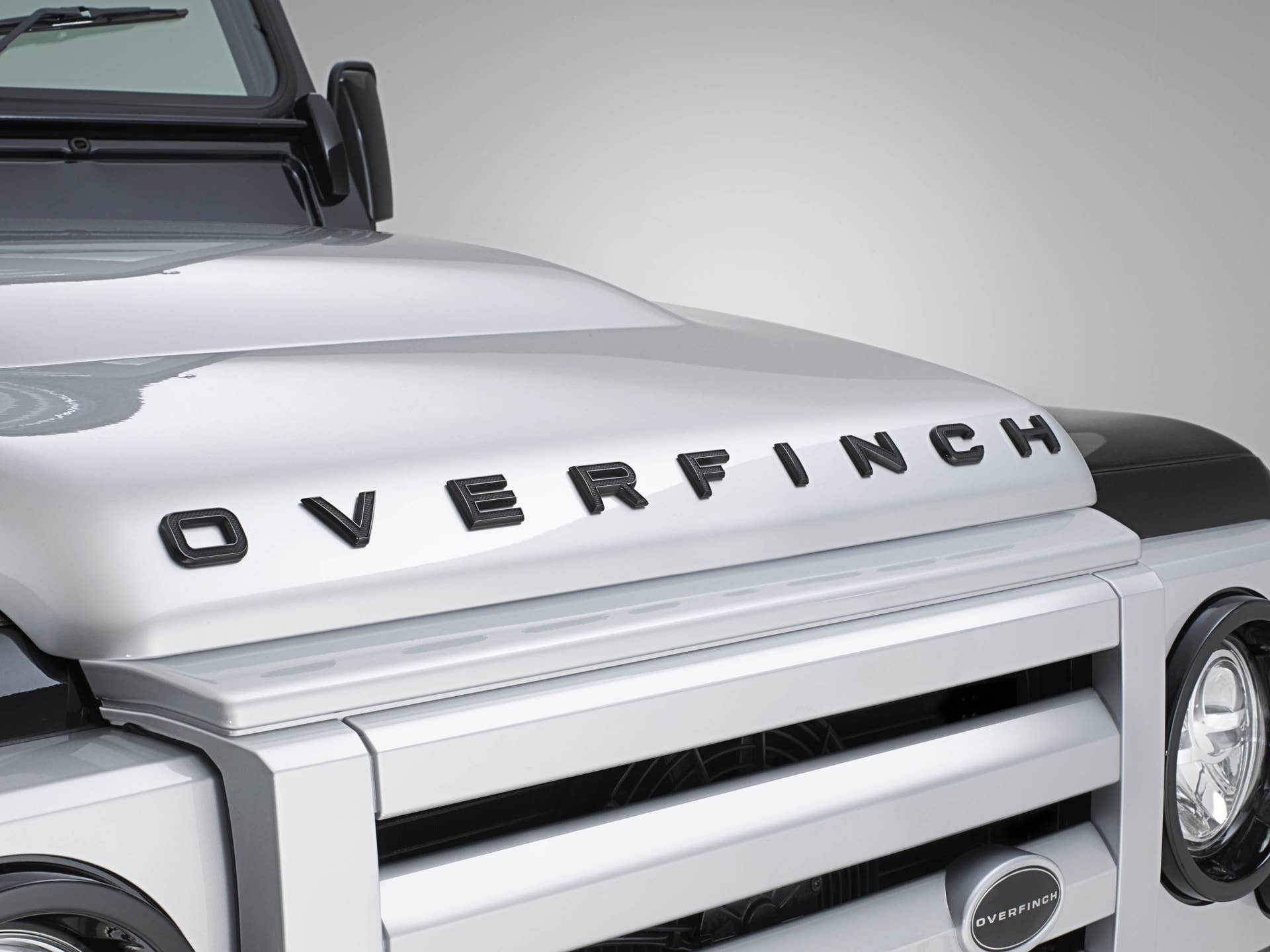 Overfinch Land Rover Defender 40th Anniversary Edition hood