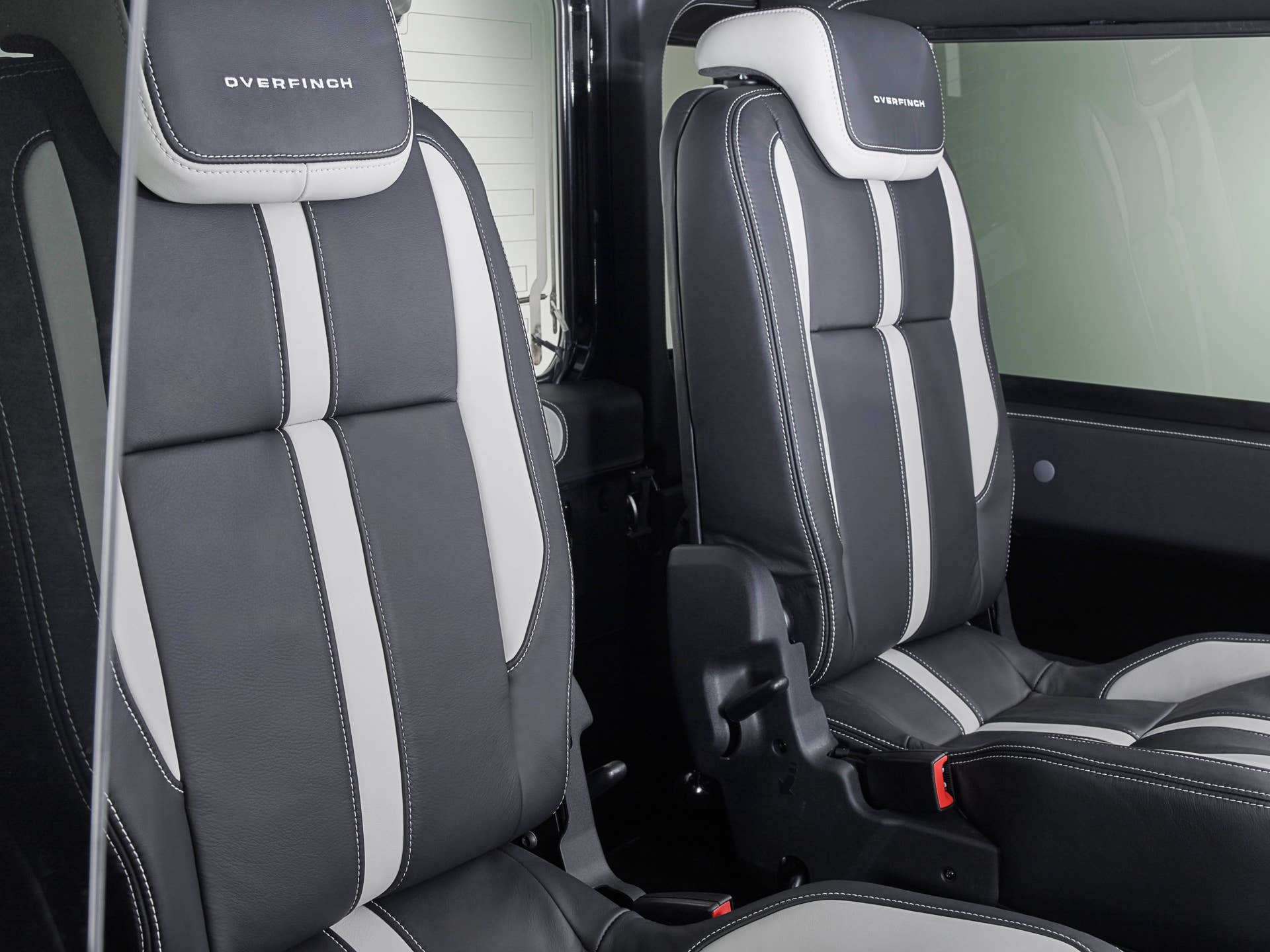 Overfinch Land Rover Defender 40th Anniversary Edition seats