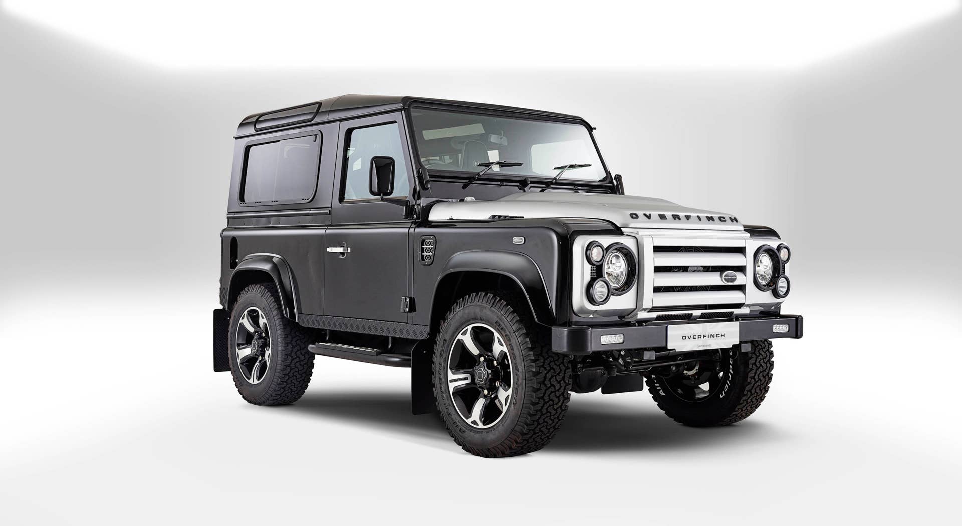 Overfinch Land Rover Defender front 3/4